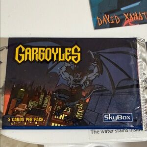 Gargoyles Trading Card Pack